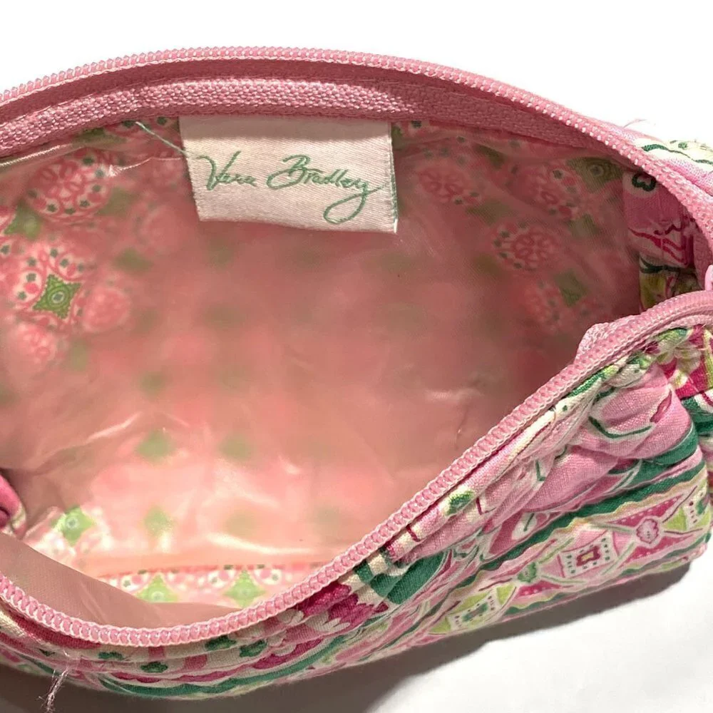 Vera Bradley pretty pink Makeup bag - Picture 3 of 3